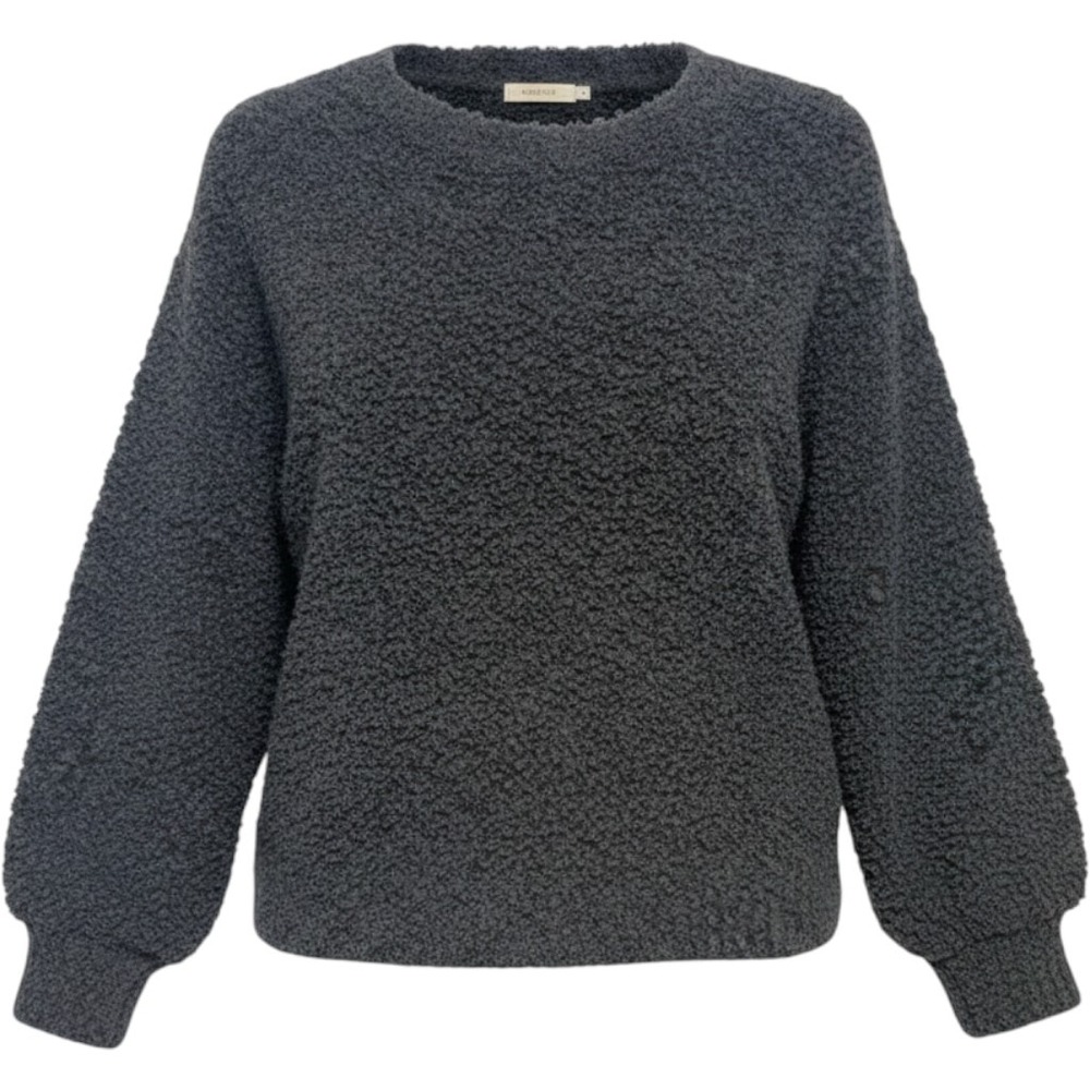 Peyton Jensen Cropped Teddy Bear Cozy Sweater Women's Medium